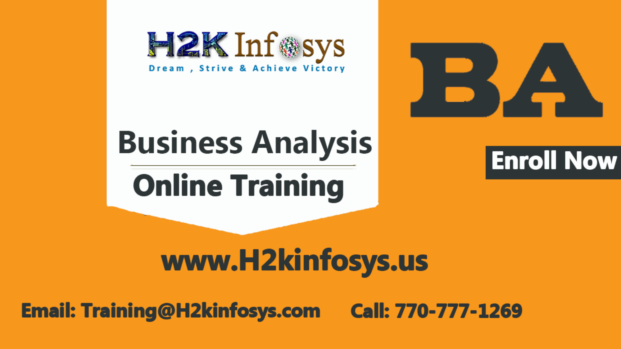BA Online Training In USA BA Online Training In USA