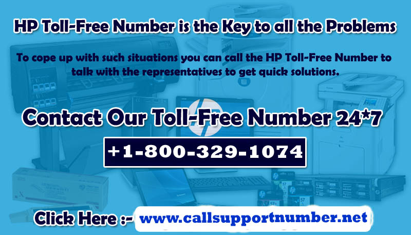Dial HP Toll Free Number +1-800-329-1074