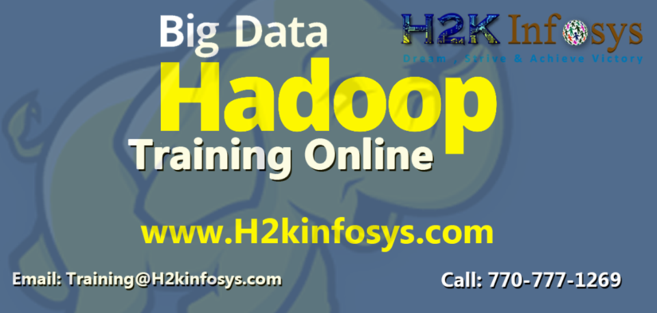 Hadoop Online Training Classes