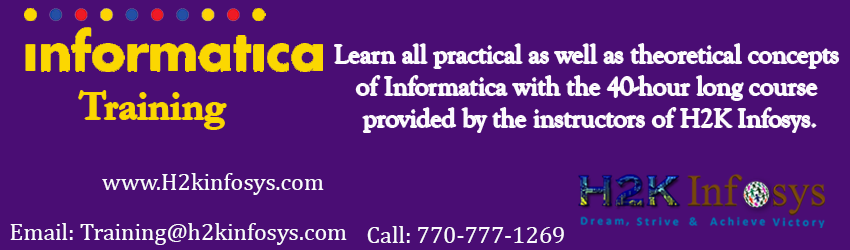 Informatica Online Training and Job Assistance Informatica Online Training and Job Assistance