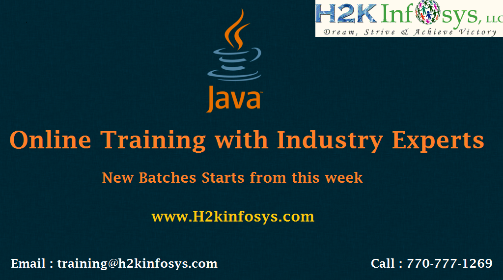 Special Offer on Java Online Training Course Special Offer on Java Online Training Course