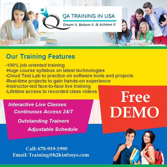The Best QA Online Training in USA with Placements The Best QA Online Training in USA with Placements