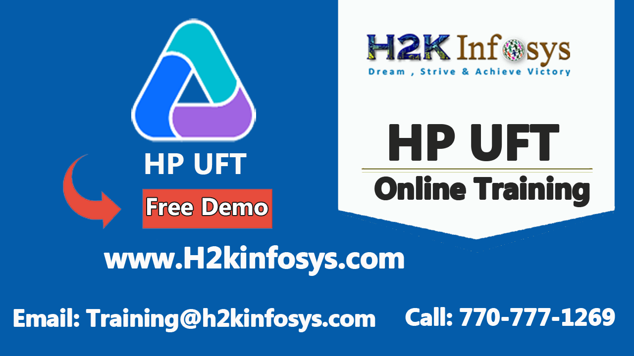UFT Online Training Course UFT Online Training Course
