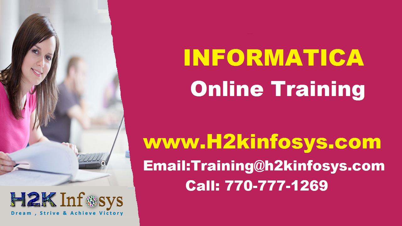 Informatica Online Training Classes Informatica Online Training Classes