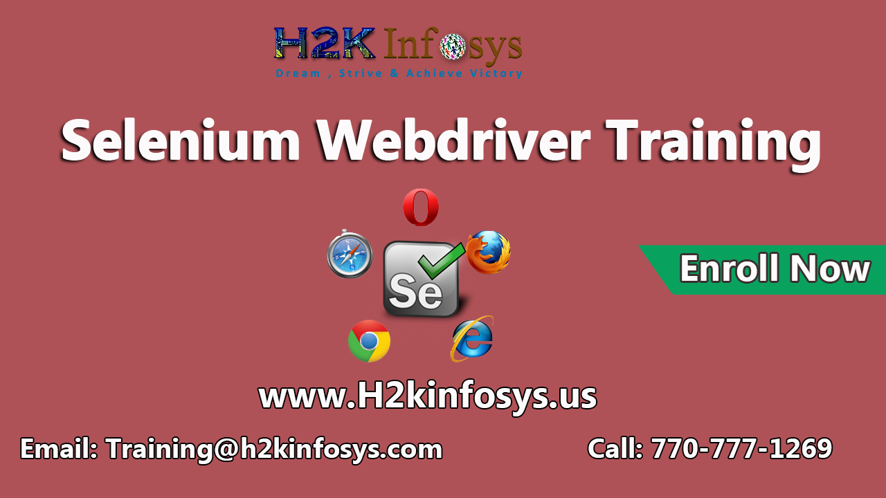 Selenium Training Classes and placement Assistanc Selenium Training Classes and placement Assistanc