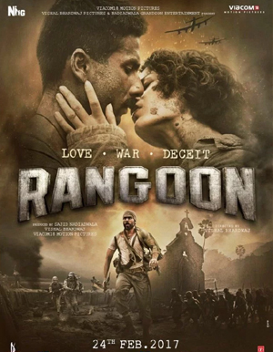 Rangoon Hindi Movie - Show Timings