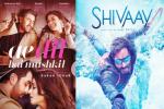 Ranbir Kapoor, Karan Johar, ae dil hai mushkil and shivaay four days collections, Sayesha saigal