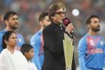 Amitabh, Amitab sings national anthem, amitabh did not take money for singing national anthem cab official, Icc world twenty