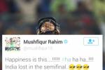 Mushfiqur Rahim, Bangladesh player, happiness is this india lost in the semifinal mushfiqur rahim, India lost semi final