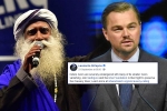 DiCaprio, Leonardo DiCaprio support to cauvery calling, civil society groups ask dicaprio to withdraw support for cauvery calling, Nawazuddin siddiqui