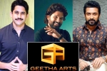 Allu Arjun, Geetha Arts new films, geetha arts to announce three pan indian films, Boyapati srinu