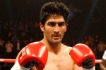 Indian boxing ace Vijender Singh, Indian boxing ace Vijender Singh, indian boxing ace vijender singh looks forward to his first pro fight in usa, Newark