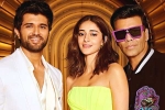 Vijay Deverakonda breaking updates, Vijay Deverakonda Liger, koffee with karan vijay deverakonda makes sensational revelations, Koffee with karan