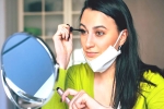 brows, face masks, how to wear makeup with a facemask, Eyebrows