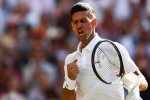 Novak Djokovic title, Novak Djokovic latest, novak djokovic bags his seventh wimbledon title, Grand slam