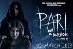 Anushka Sharma, Pari posters, pari hindi movie, Parambrata chatterjee