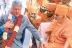 Bhagwan Swaminarayan, Secretary Hillary Clinton, secretary hillary clinton and former u s president bill clinton pays rich tribute to hh pramukh swami maharaj of baps swaminarayan sanstha, His holiness pramukh swami maharaj