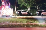 CBS Miami, FORT LAUDERDALE, red jaguar crashed into canal, Broward sheriff