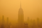 New York smog, New York, smog choking new york, Smog choking