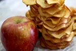 high tea snacks, snacks, spicy apple chips recipe, Apple recipe