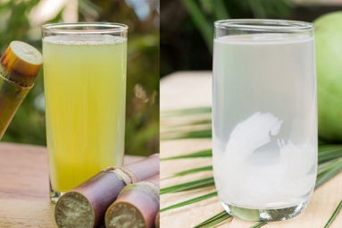Sugarcane Juice vs Coconut Water in Summer