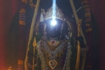 Surya Tilak Ram Lalla idol, Surya Tilak Ram Lalla idol news, surya tilak illuminates ram lalla idol in ayodhya, Trust