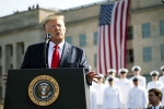 donald trump at Pentagon, donald trump at Pentagon, trump vows to hit afghanistan s taliban harder than ever, John bolton