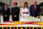 Donald Trump, Hyderabad House, highlights on day 2 of the us president trump visit to india, Mahatma gandhi