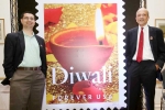 US issue Diwali postage stamp, Diwali stamp, 23 countries celebrate release of diwali stamp in us, Diwali stamp