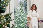 White House Christmas, White House Christmas, white house christmas decorations under tweet attacks, Halloween
