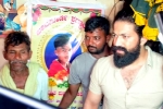 Yash fans breaking news, Yash fans, yash meets the families of his deceased fans, Rana