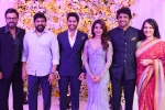 Tollywood celebrities, Samantha, nag hosts a lavish reception for chaitu and samantha, Akkineni family