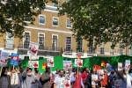 Chinese, protest, pakistanis sing vande mataram alongside indians during anti china protests in london, India pakistan