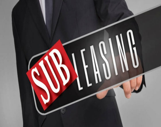 Sub-leasing...