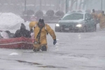 Snow Storm, Bomb cyclone USA pictures, bomb cyclone continues to batter usa, New year