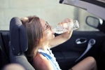 Water from Car Bottles disadvantages, Water from Car Bottles tips, drinking water from bottles left in car in summer is harmful, Risks