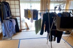 Drying clothes indoors bad news, Drying clothes indoors bad for health, drying clothes indoors could lead to mould and respiratory issues, Asthma