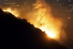 California Wildfire latest, California Wildfire latest breaking, fresh fire erupts in los angeles, Hilton