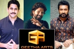 Geetha Arts upcoming movies, Geetha Arts projects, geetha arts to announce three pan indian films, Allu aravind