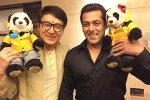 Jackie Chan latest, Jackie Chan in India, jackie and salman khan bond in mumbai, Amyra dastur