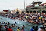 kumbh mela, Indians in kumbh mela 2019, kumbh mela 2019 indian diaspora takes dip in holy water at sangam, Pravasi bharatiya divas