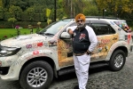Amarjeet Singh, Amarjeet Singh, meet 60 yr old traveler who completed road trip from delhi to london covering 33 countries in 150 days, Latvia