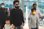 NTR latest, NTR holiday, ntr off to usa, New year