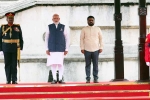 Sri Lanka, Ceremonial Guard of Honour, narendra modi receives ceremonial guard of honour in sri lanka, Welcome 2