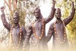 Sukhdev on Shaheed Diwas, Narendra Modi pays tribute to Bhagat Singh, narendra modi pays tribute to bhagat singh rajguru sukhdev on shaheed diwas, Crumbled