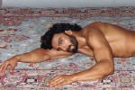 Ranveer Singh sensational, Ranveer Singh updates, ranveer singh surprises with a nude photoshoot, Naked