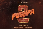 Pushpa: The Rule breaking, Sukumar, pushpa the rule no change in release, Allu arjun