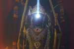 Ram Lalla idol, Surya Tilak Ram Lalla idol news, surya tilak illuminates ram lalla idol in ayodhya, Acharya
