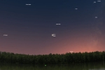 NASA, space, the conjunction of jupiter and saturn after 400 years, Naked
