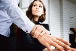 Workplace, sexual harassment at workplace, tips for women to prevent workplace sexual harassment, Cleavage